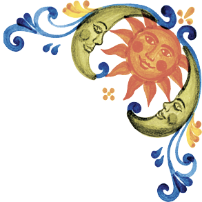 Decorazione angolo superiore destro
